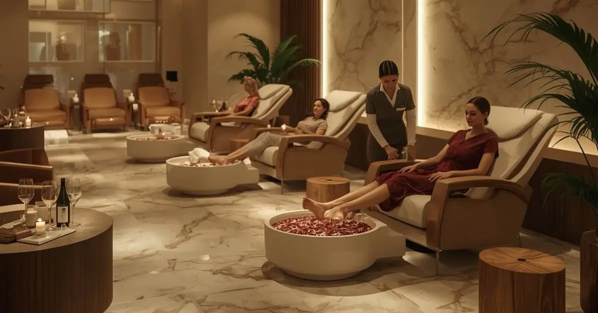 luxury pedicure near me