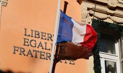 French Flag in French Language
